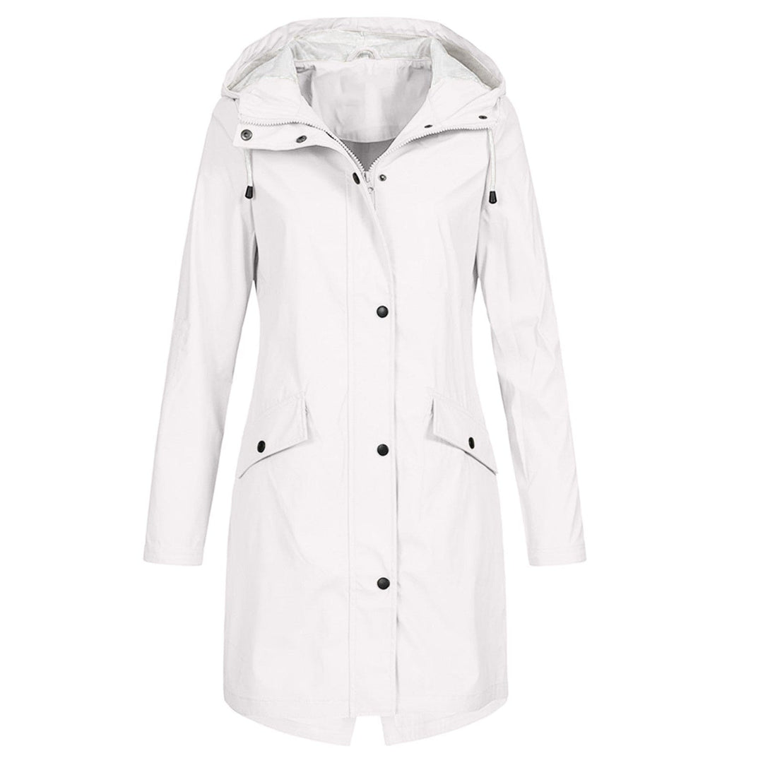 Veste de Pluie Longue Coupe-Vent