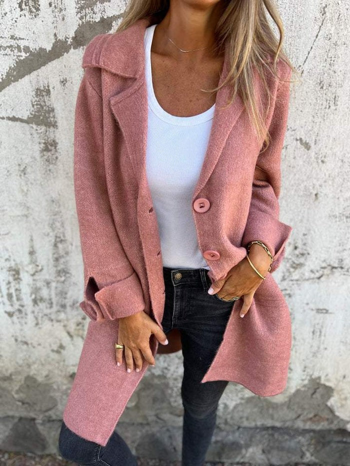 Manteau long décontracté