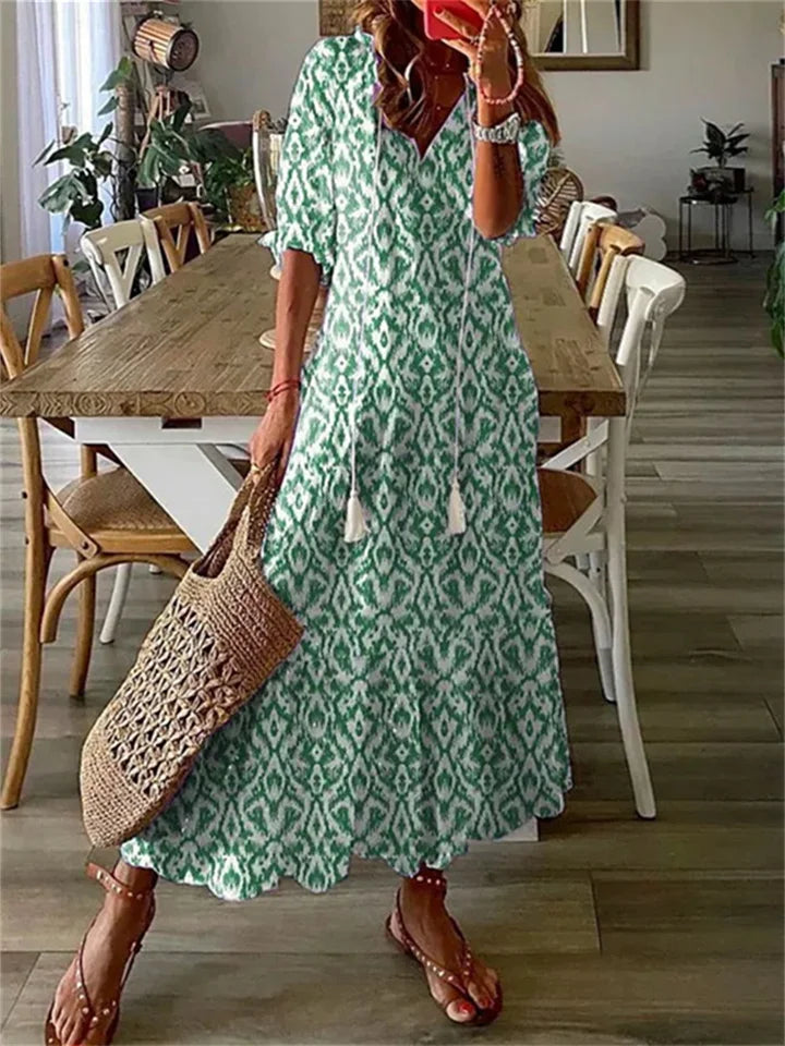 Heidi – Robe Maxi d'Été