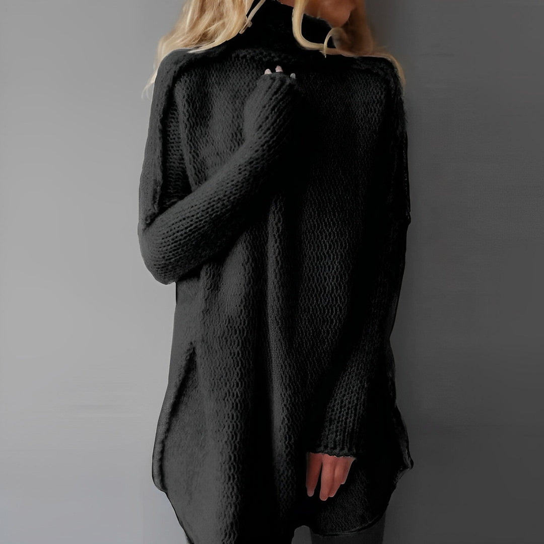 Pull en maille longue