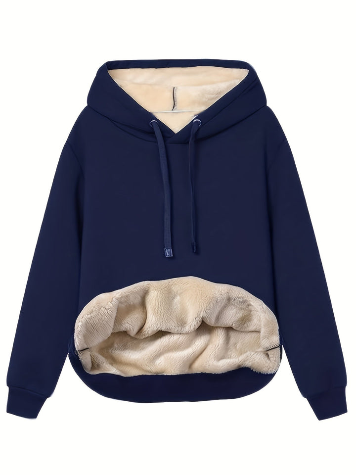 Calliope️ | Chaleur douillette d'hiver avec hoodie en polaire