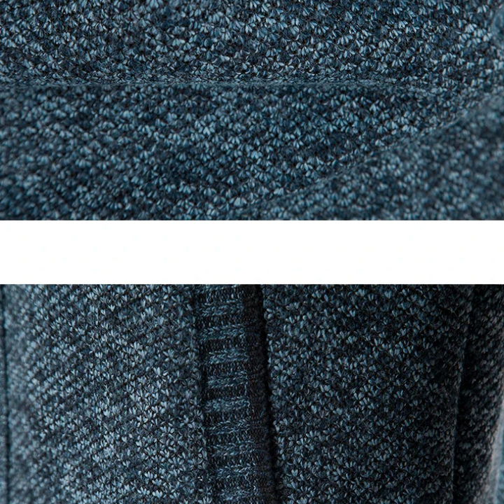 Veste en Tricot pour Hommes avec Fermeture Éclair