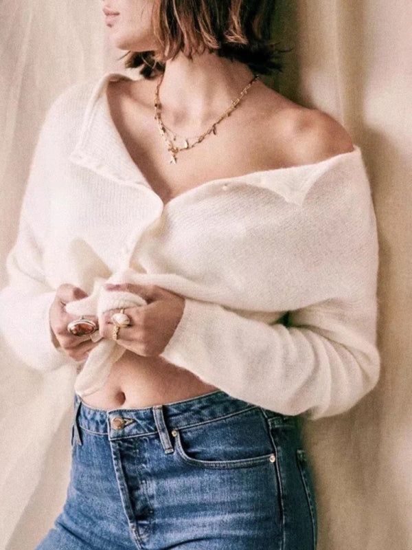 Pull en tricot douillet et chaud