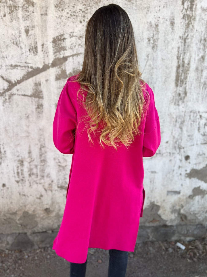 Gilet zippé à manches longues