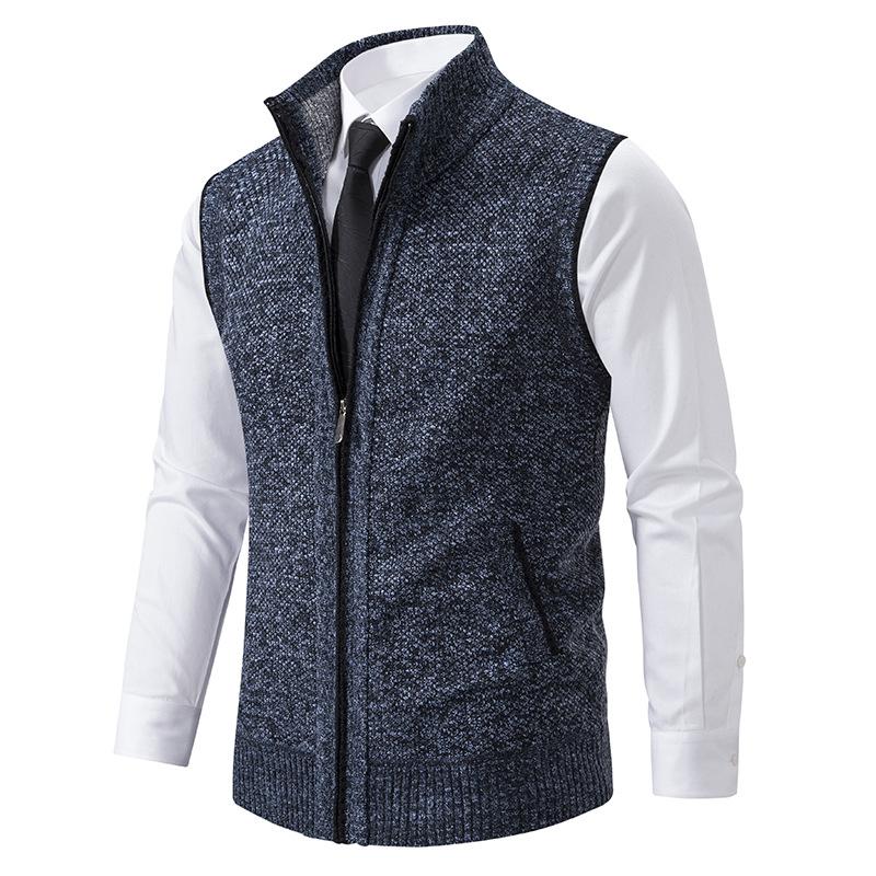 Gilet d'affaires tricoté Floriluxe