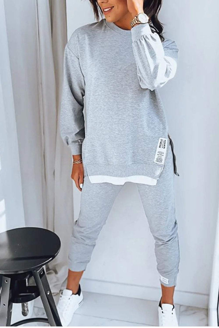Ensemble de sweat-shirt et de pantalon confortable pour femmes
