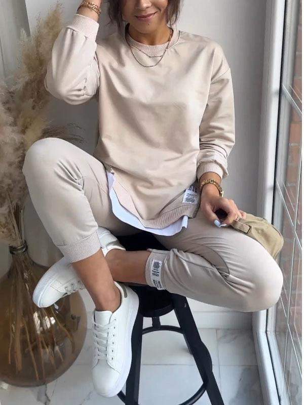 Ensemble de sweat-shirt et de pantalon confortable pour femmes