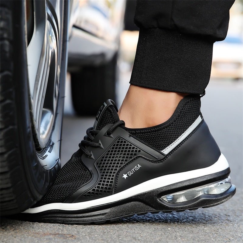 Chaussures de travail avec coque en acier | Sneakers orthopédiques pour femmes