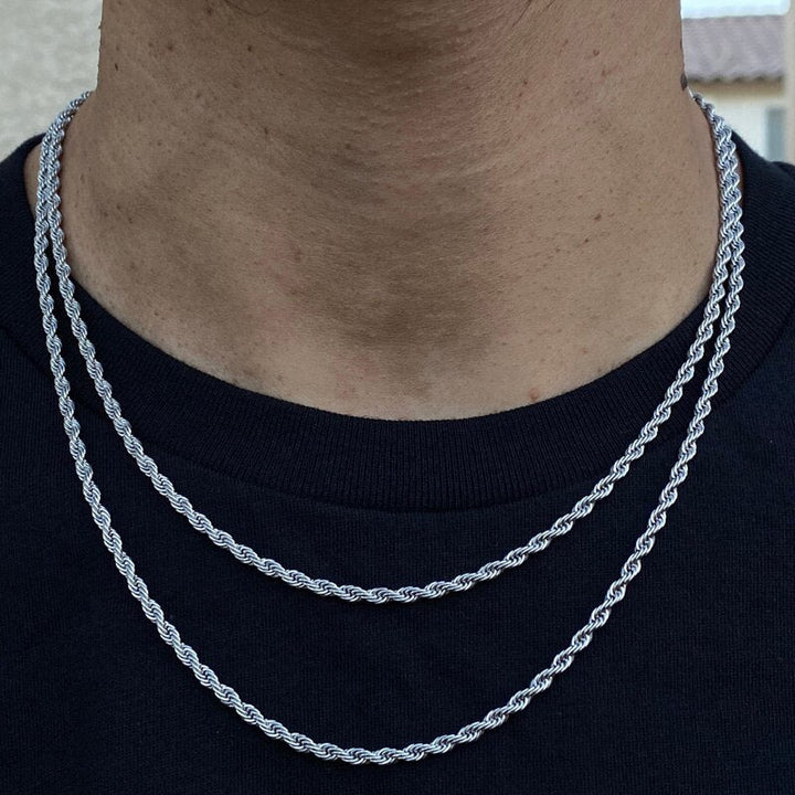 Collier pour hommes élégant avec chaîne