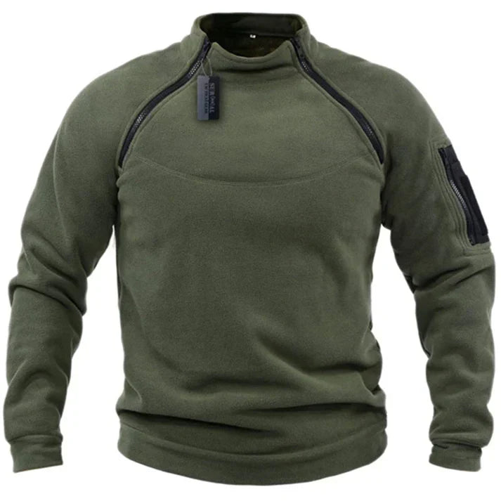 Pull Fleece Zippé pour Hommes