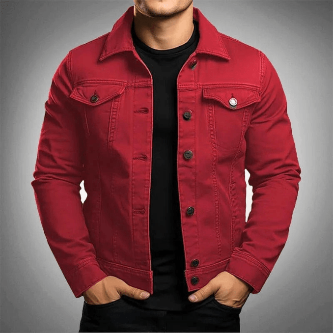 Veste en Jean pour Hommes Décontractée & Tendance