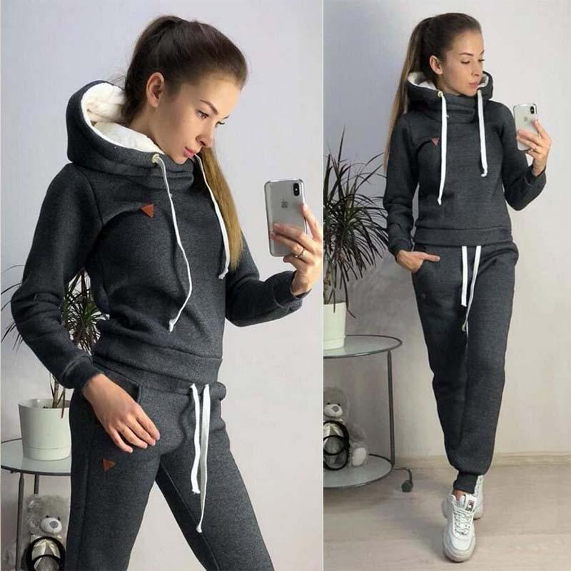 DROOM - Ensemble de jogging confortable, chaud et sportif