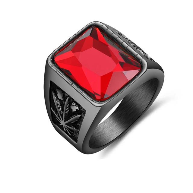 Bague sigillaire en acier inoxydable