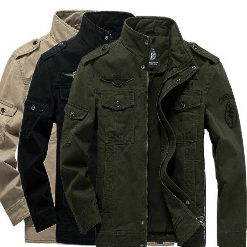 Veste bomber inspirée du militaire