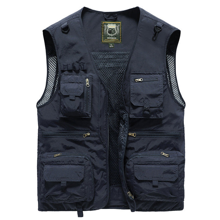 Gilet d'été à poches multiples