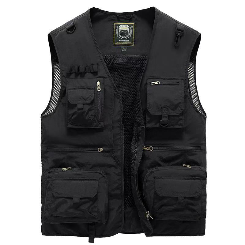 Gilet d'été à poches multiples