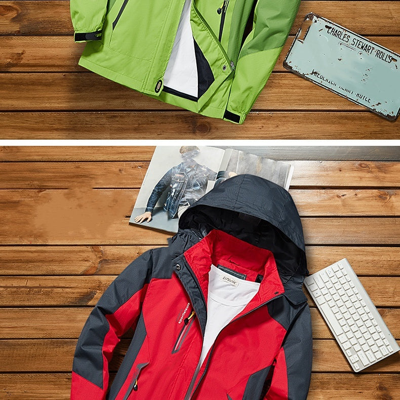 Veste de randonnée imperméable pour femmes pour les activités de plein air