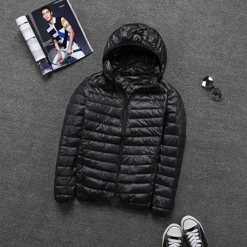 Veste pour hommes avec capuche - Confort élégant pour toutes les occasions