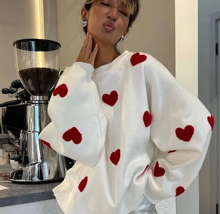 Pull en tricot élégant en grandes tailles