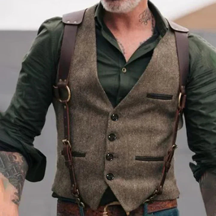 Heidi-Mode - Gilet de loisirs pour hommes