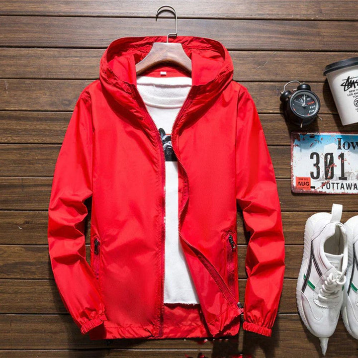 Veste imperméable pour femmes avec capuche