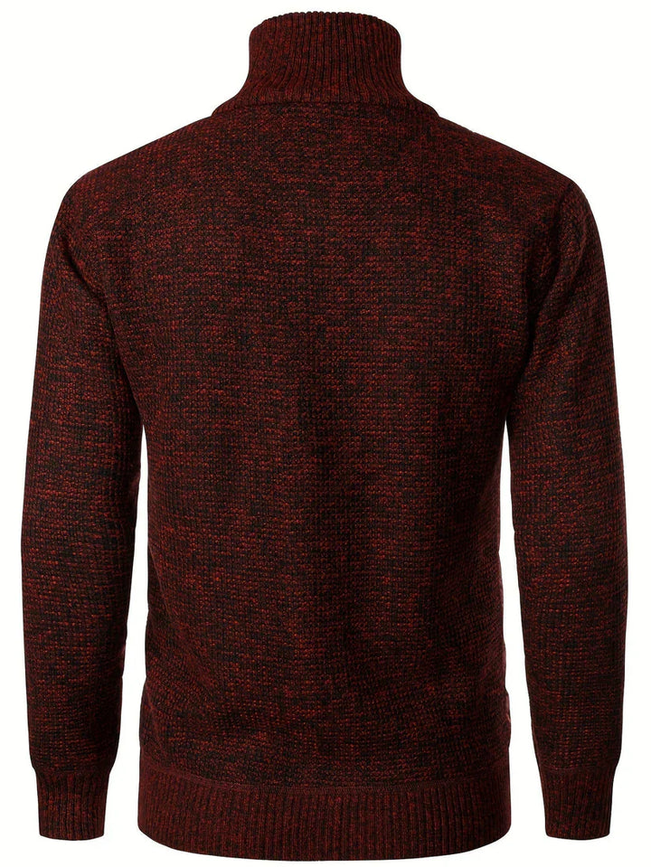 Heidi-Mode | Gilet à col roulé zippé